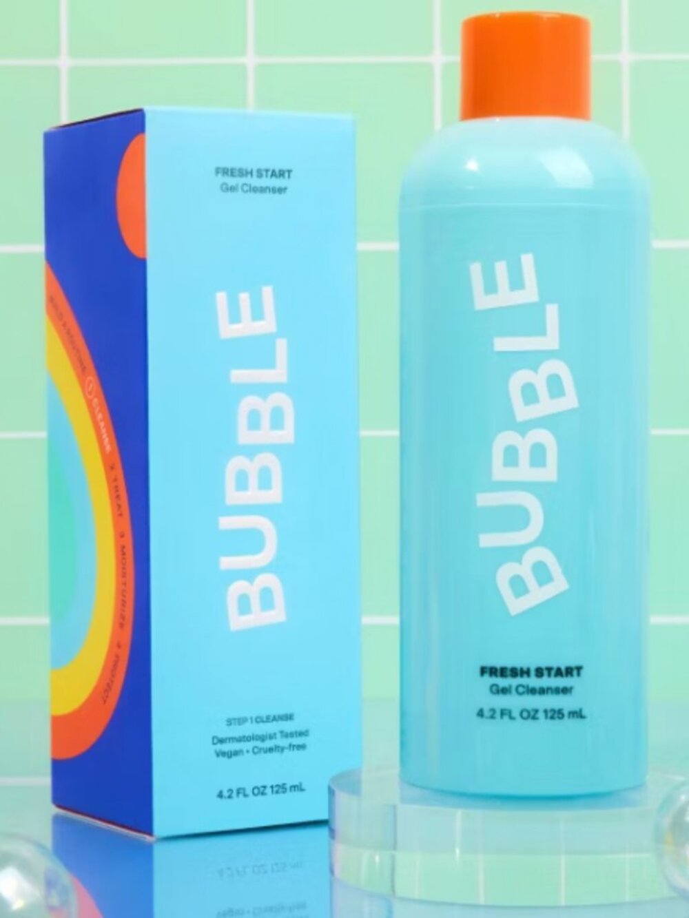 Bubble Fresh Start Gel Cleanser (set of four)